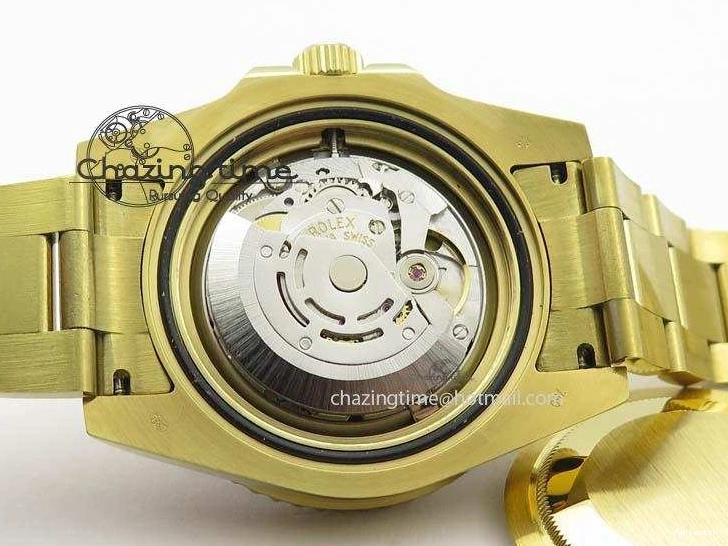 GMT-Master Bezel On Bracelet YG II Bp-Maker Green Ceramic YG A3186 116718LN Dial 1002